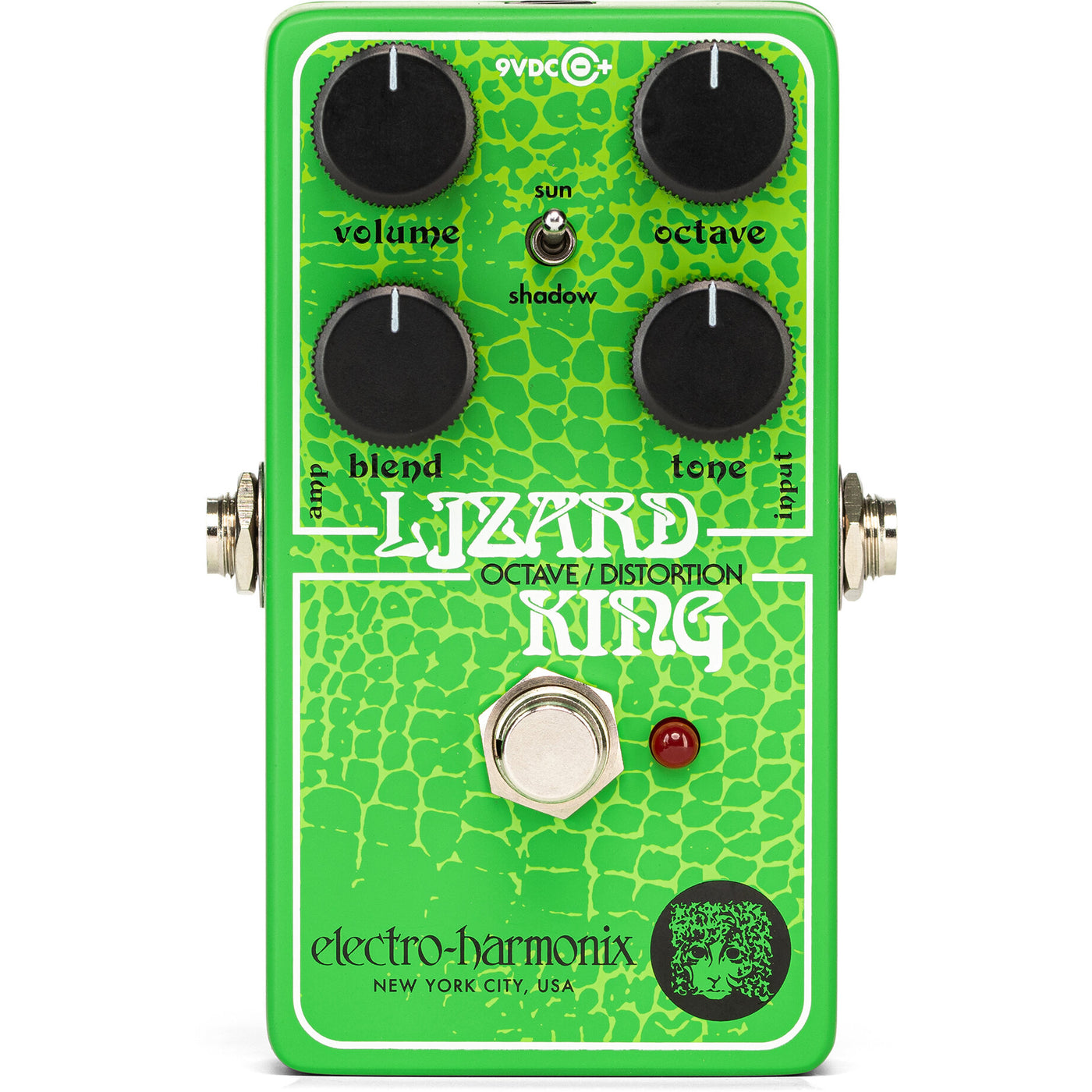 bass guitar octave pedal EH Lizard King Bass Octav Fuzz – Motor City Guitar