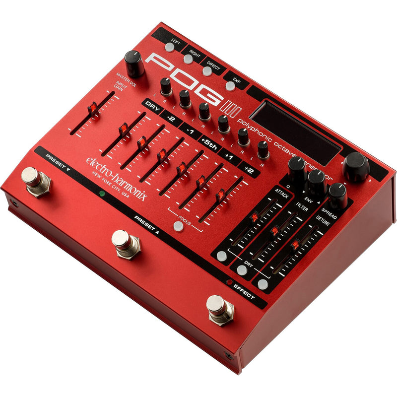 Electro-Harmonix POG3 Polyphonic Octave Generator Pedal