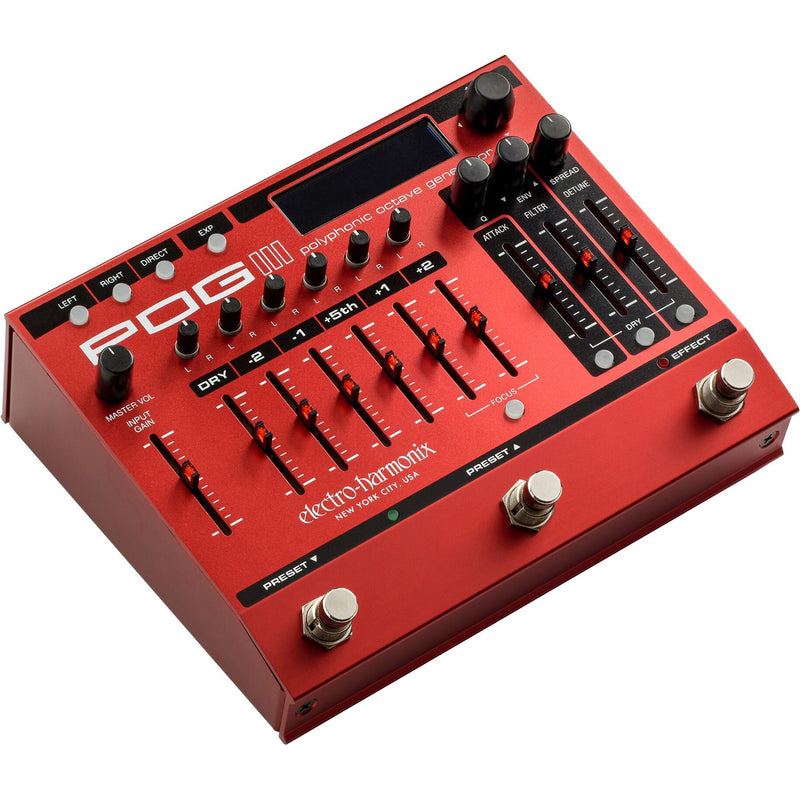 Electro-Harmonix POG3 Polyphonic Octave Generator Pedal