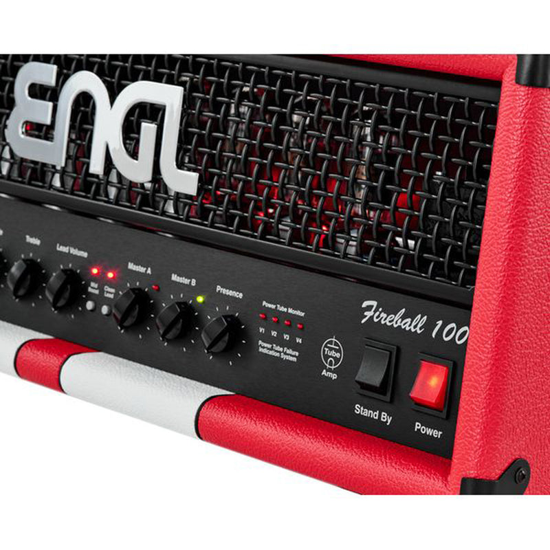 ENGL 40th Anniversary Fireball 100 Head - Limited Edition "Racing Stripe" Colorway - Only 40 Made!