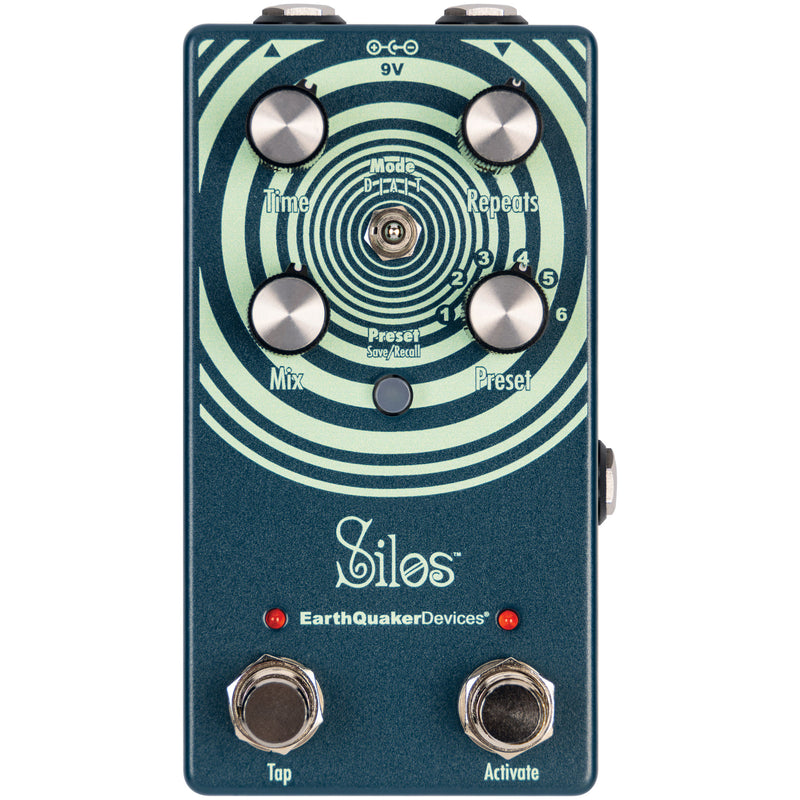 EarthQuaker Devices Silos Multi-Generational Time Reflection Device Delay Pedal