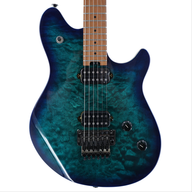 EVH Wolfgang WG Standard Quilted Top w/Baked Maple Neck - Chlorine Burst