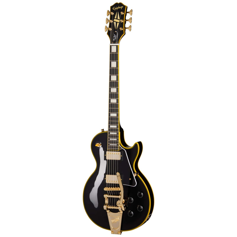 Epiphone Joe Bonamassa Signature 1959 Les Paul Custom w/ Hardshell Case - Aged Ebony - Only 1500 Made