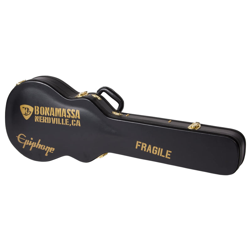 Epiphone Joe Bonamassa Signature 1959 Les Paul Custom w/ Hardshell Case - Aged Ebony - Only 1500 Made