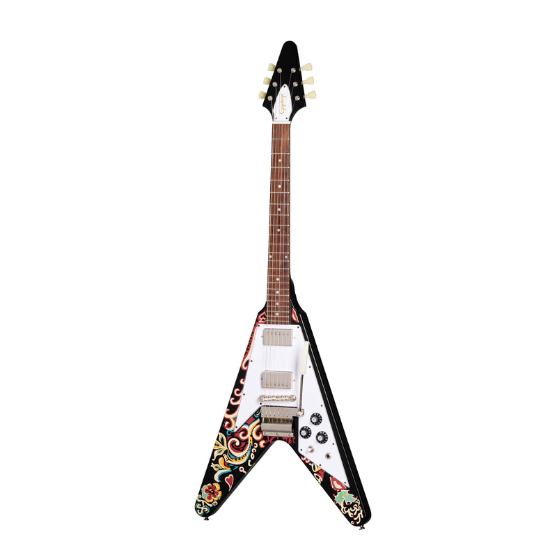 Epiphone Jimi Hendrix Limited Edition "Love Drops" Flying V w/ Hardshell Case