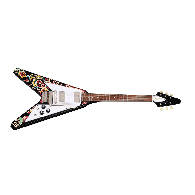 Epiphone Jimi Hendrix Limited Edition "Love Drops" Flying V w/ Hardshell Case