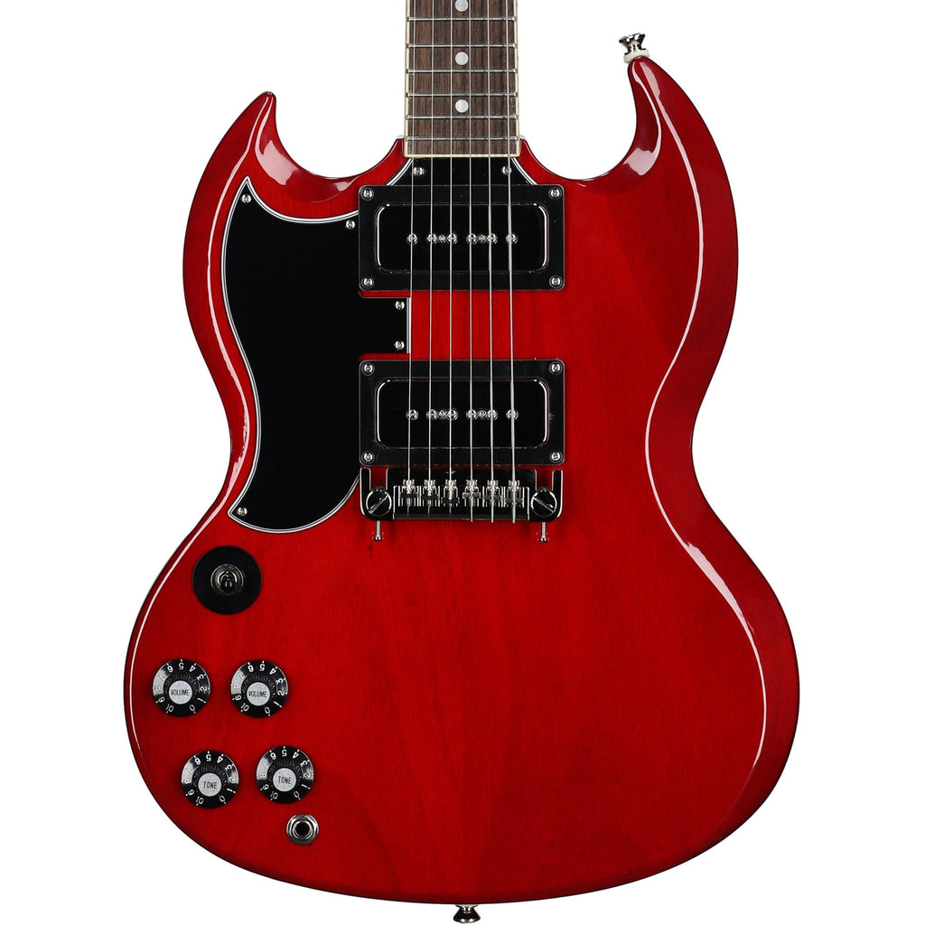 Epiphone Tony Iommi SG Special Left-Handed Guitar w/ Hardshell Case - Vintage Cherry
