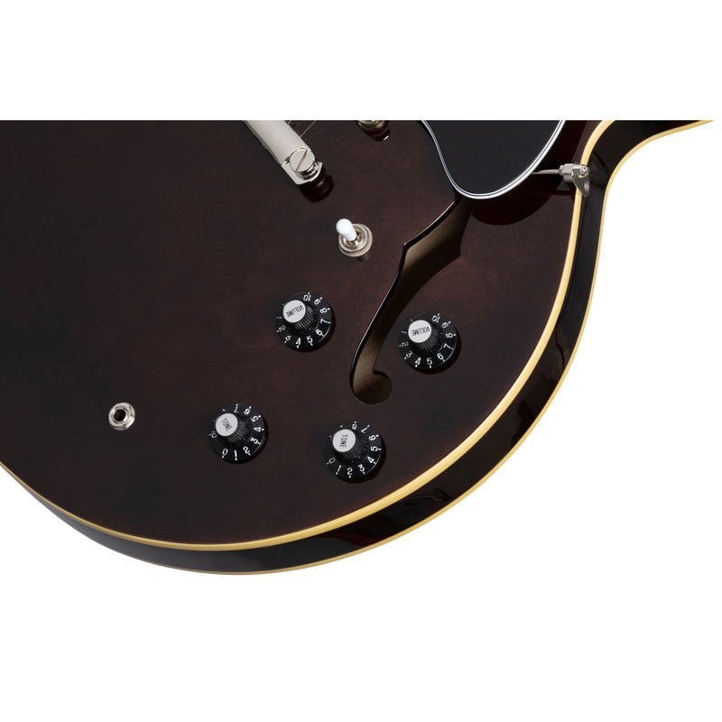 Epiphone Jim James Signature ES-335 Semi-Hollow Body Guitar - Seventies Walnut