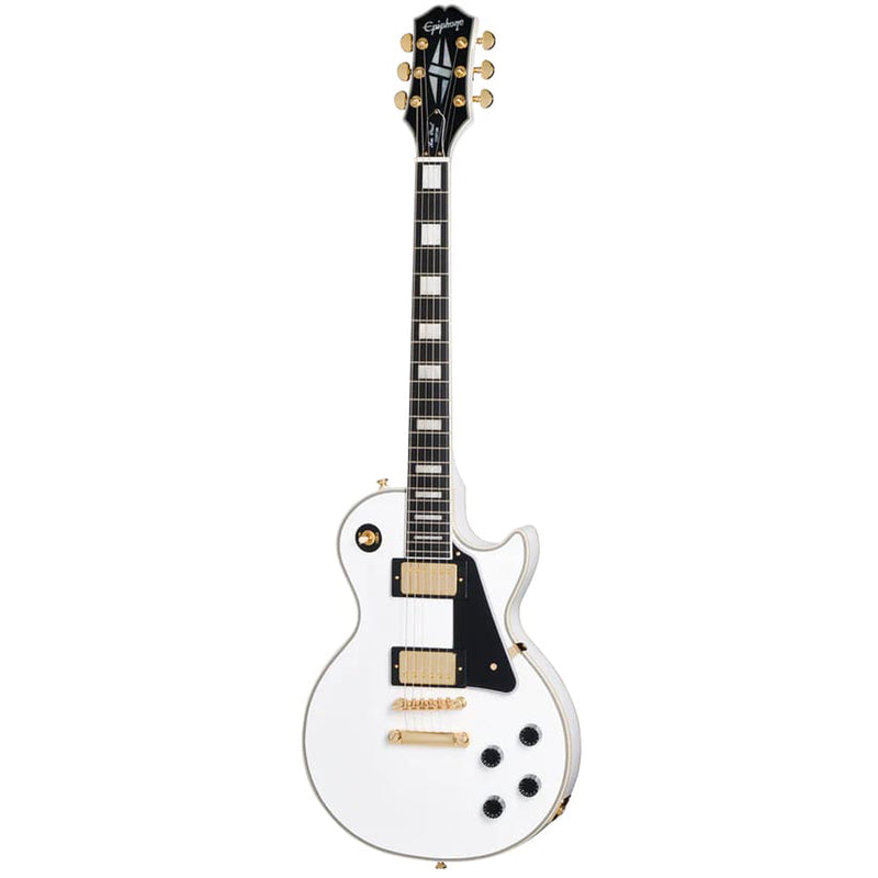 Epiphone Les Paul Custom Guitar w/ Premium Gig Bag - Alpine White
