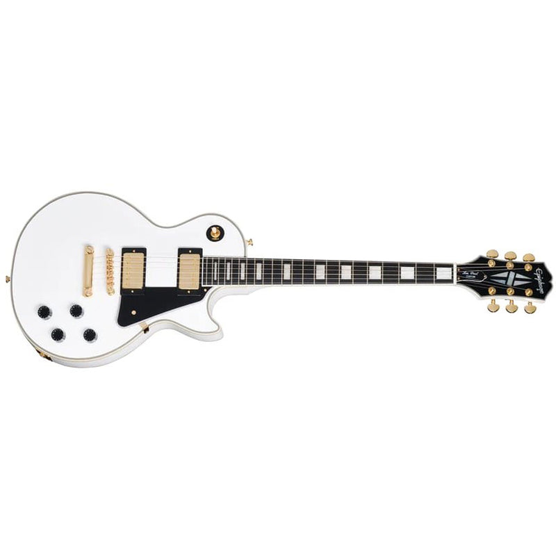 Epiphone Les Paul Custom Guitar w/ Premium Gig Bag - Alpine White