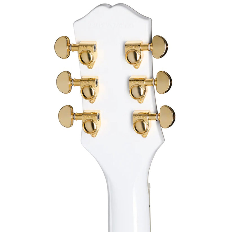 Epiphone Les Paul Custom Guitar w/ Premium Gig Bag - Alpine White