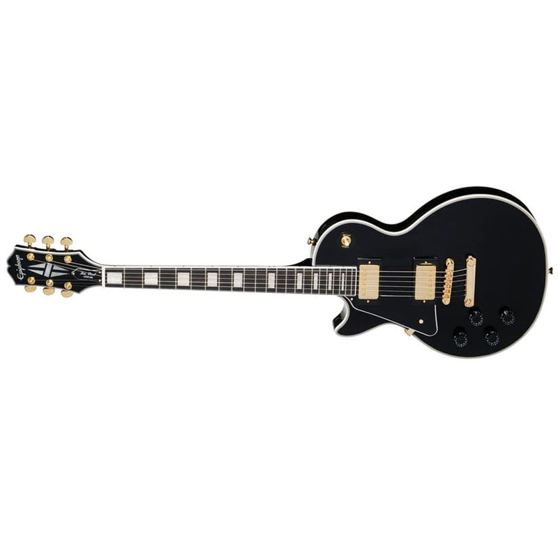 Epiphone Les Paul Custom Left-Handed Guitar w/ Premium Gig Bag - Ebony