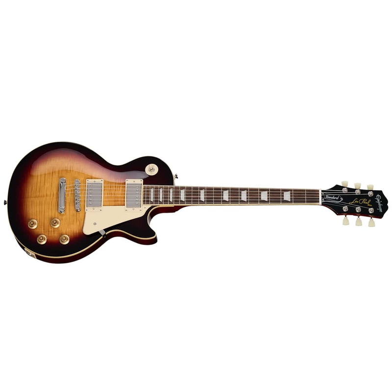 Epiphone Les Paul Standard 50s Figured Top Guitar w/Premium Gig Bag - Bourbon Burst