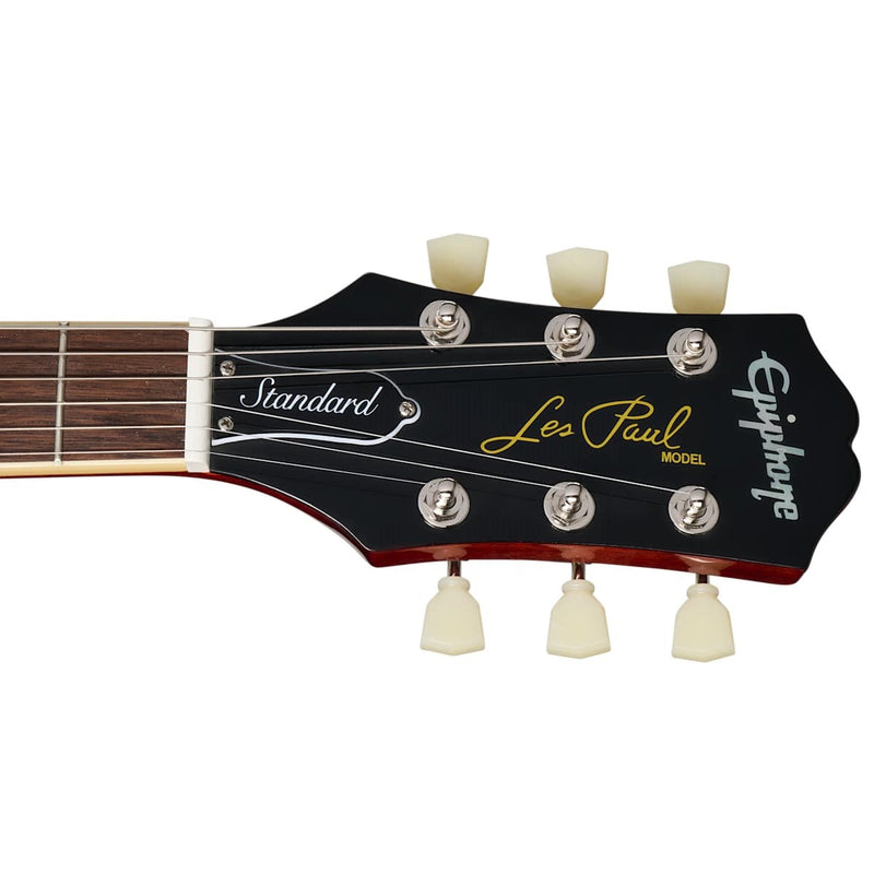 Epiphone Les Paul Standard 50s Figured Top Guitar w/Premium Gig Bag - Washed Cherry Sunburst