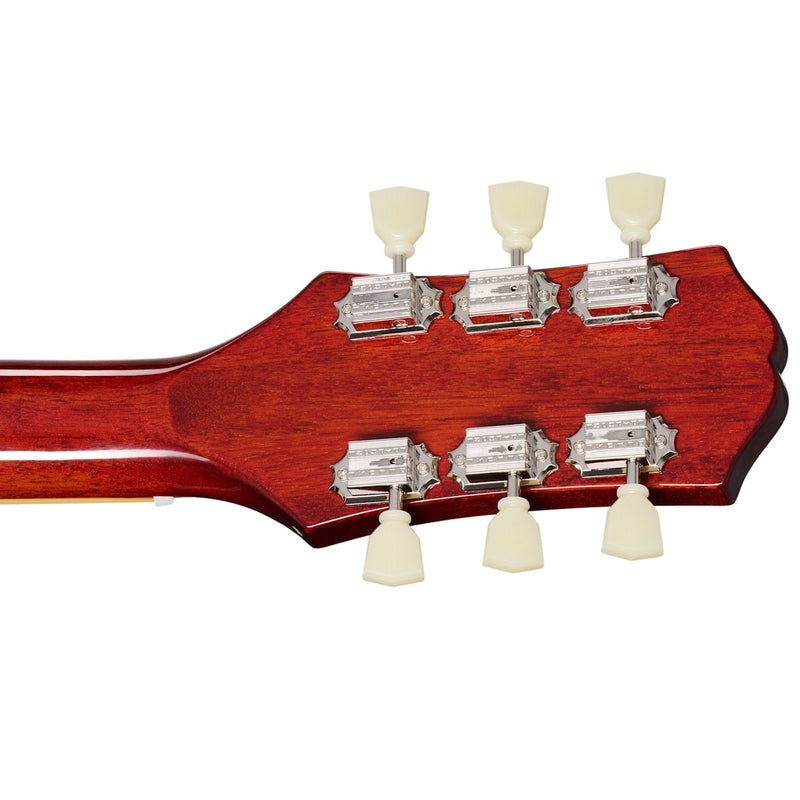 Epiphone Les Paul Standard 50s Figured Top Left-Handed Guitar w/Premium Gig Bag - Washed Cherry Sunburst