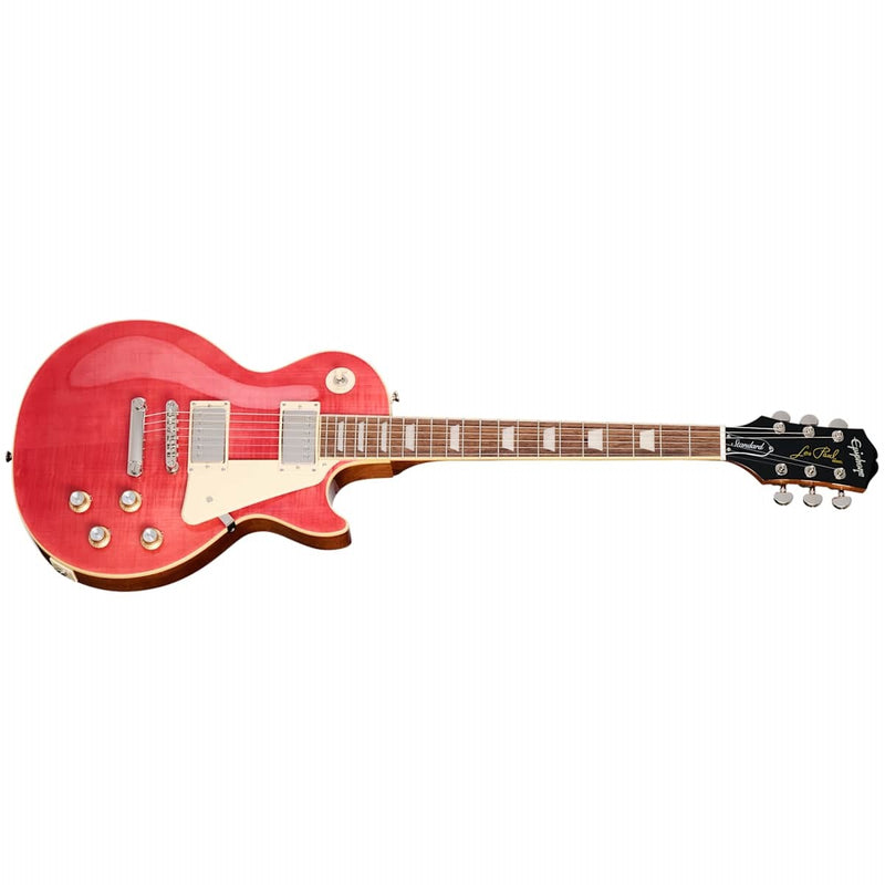 Epiphone Les Paul Standard 60s Figured Top Guitar w/Premium Gig Bag - Fucshia