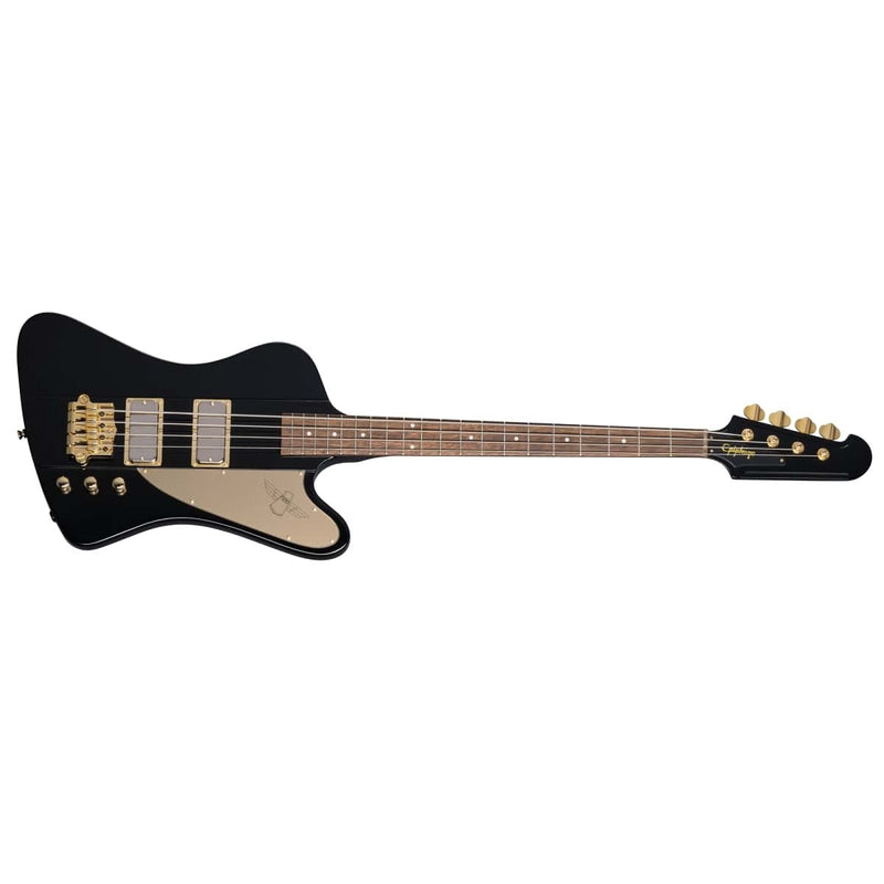 Epiphone Rex Brown Signature Thunderbird 4-String Bass w/ Hardshell Case - Ebony