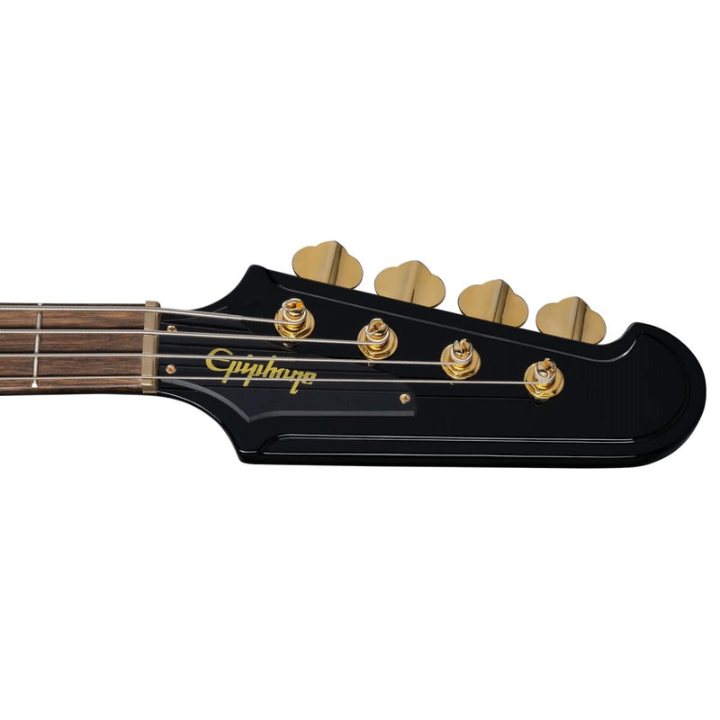 Epiphone Rex Brown Signature Thunderbird 4-String Bass w/ Hardshell Case - Ebony