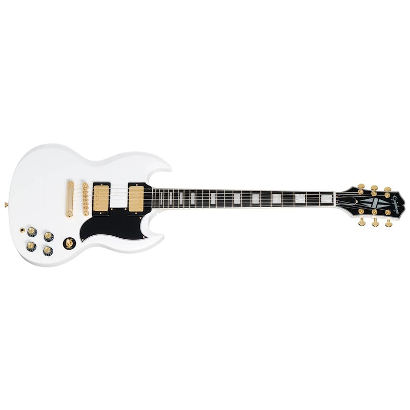 Epiphone SG Custom Guitar w/Premium Gig Bag - Alpine White