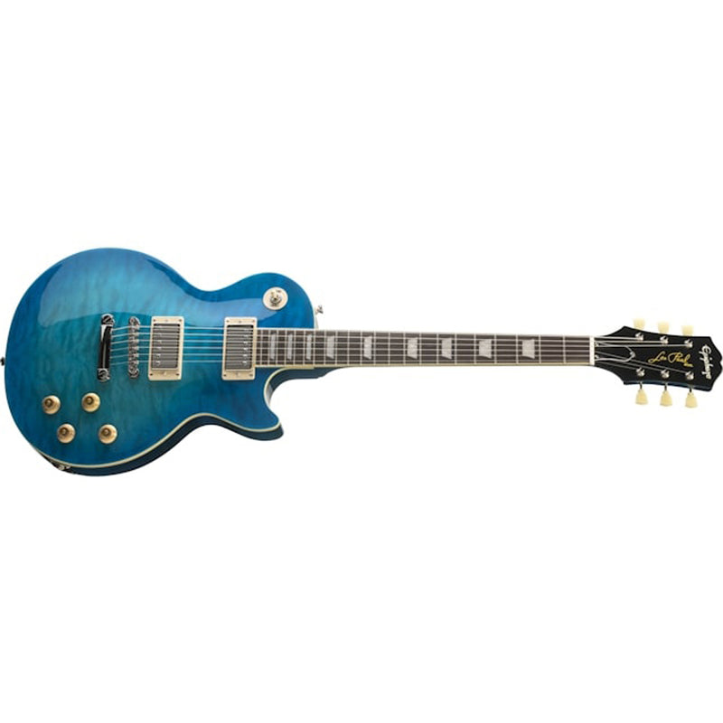 Epiphone Goryo Yuto Signature Les Paul Standard Quilt Top w/ EpiLite Case - Blue Burst