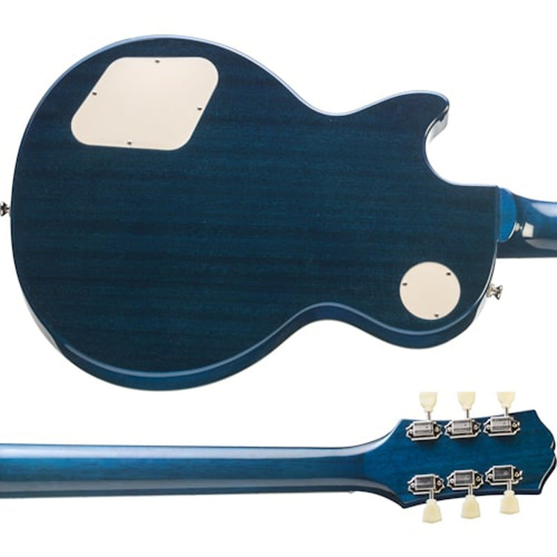 Epiphone Goryo Yuto Signature Les Paul Standard Quilt Top w/ EpiLite Case - Blue Burst