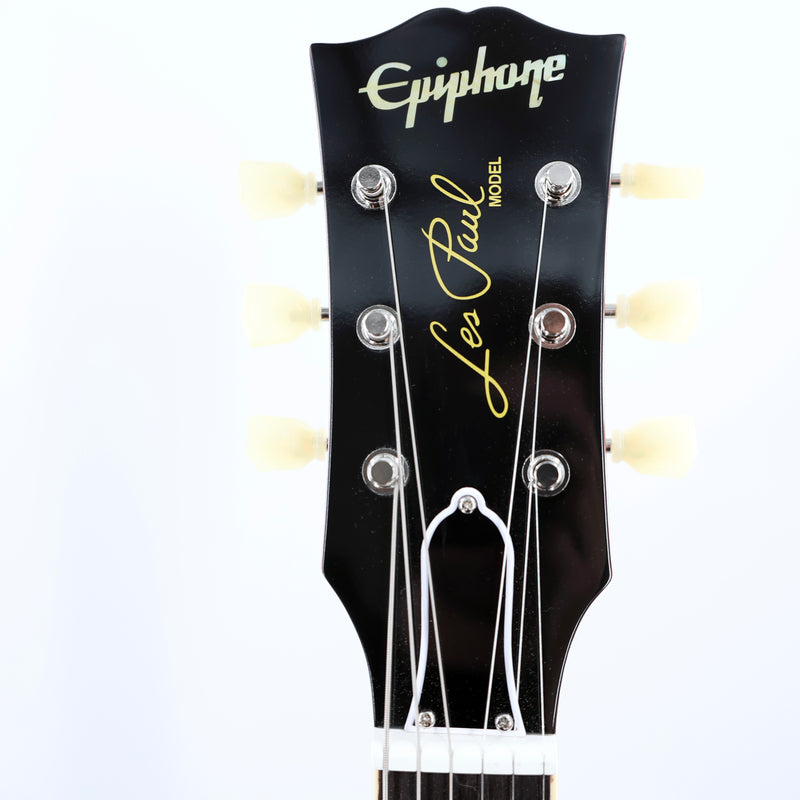 Epiphone Inspired by Gibson Custom 1959 Les Paul Standard Reissue Electric Guitar - Golden Poppy Burst