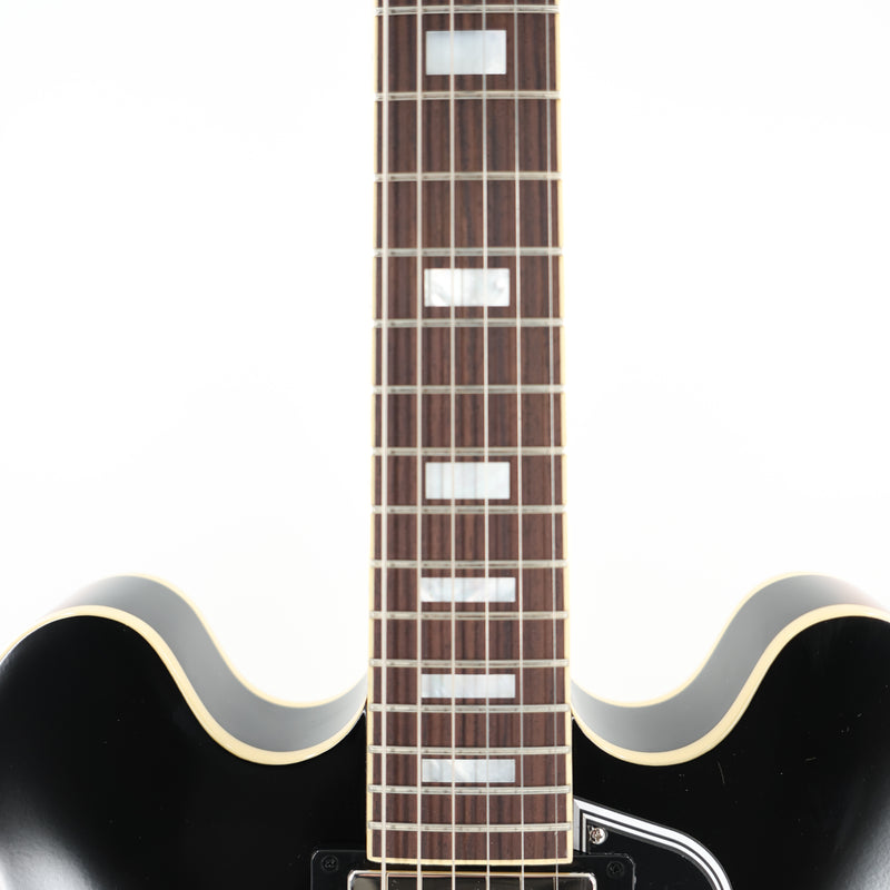Epiphone 1962 ES-335 Reissue Inspired by Gibson Custom Semi-Hollow Guitar w/ Hardshell Case - Vintage Burst