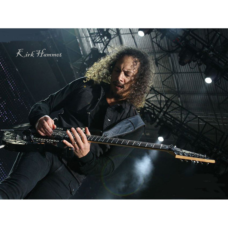 Epiphone Kirk Hammett Signature 1979 Flying V Guitar w/ Gibson Pickups and Hardshell Case - Ebony