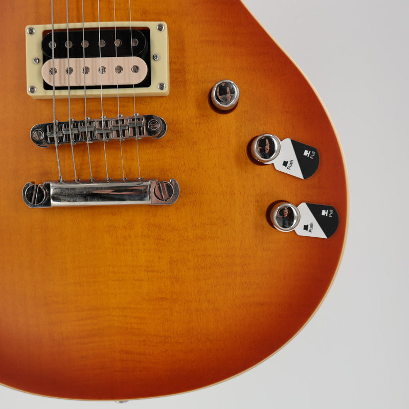 ESP LTD EC-1000T Guitar w/ Fishman Pickups - Honey Burst Satin