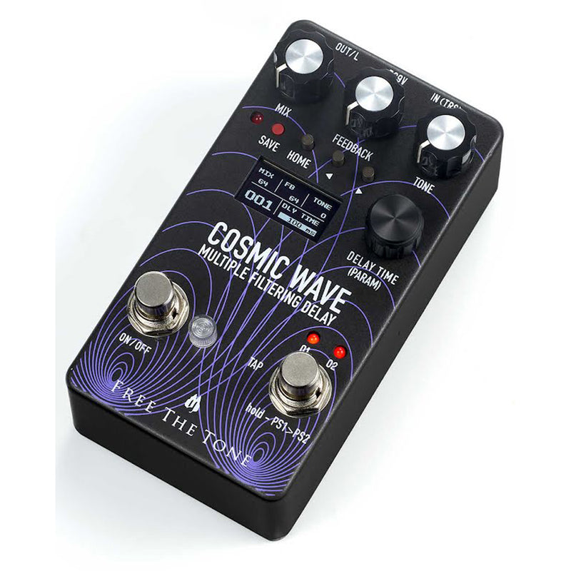 Free The Tone Cosmic Wave CW-1Y Multiple Filtering Delay Pedal