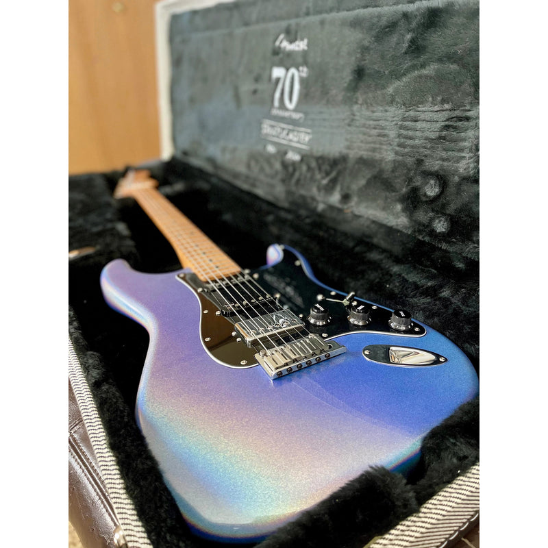 Fender 70th Anniversary Ultra Stratocaster HSS w/Embroidered Hardshell Case - Amethyst