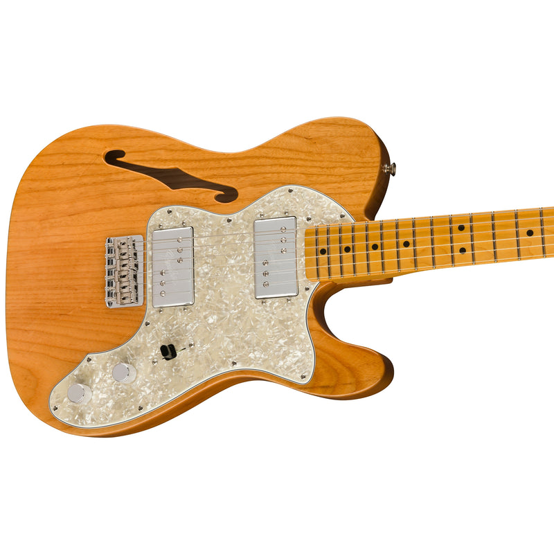 Fender American Vintage II 1972 Telecaster Thinline Maple Fingerboard - Aged Natural