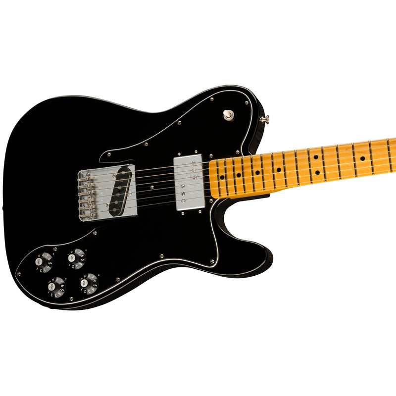 Fender American Vintage II 1977 Telecaster Custom Maple Fingerboard - Black