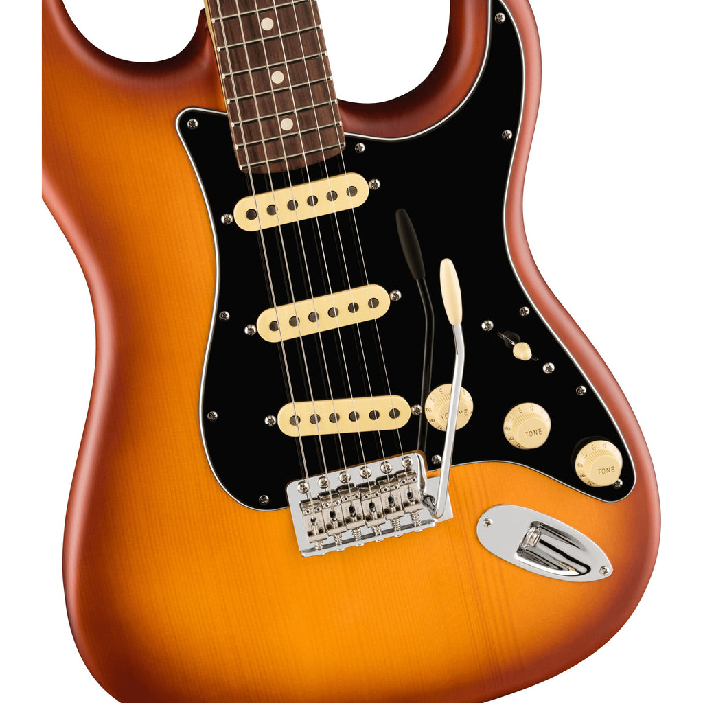 Fender American Performer Limited Edition Timber Spruce Stratocaster Guitar - Honeyburst