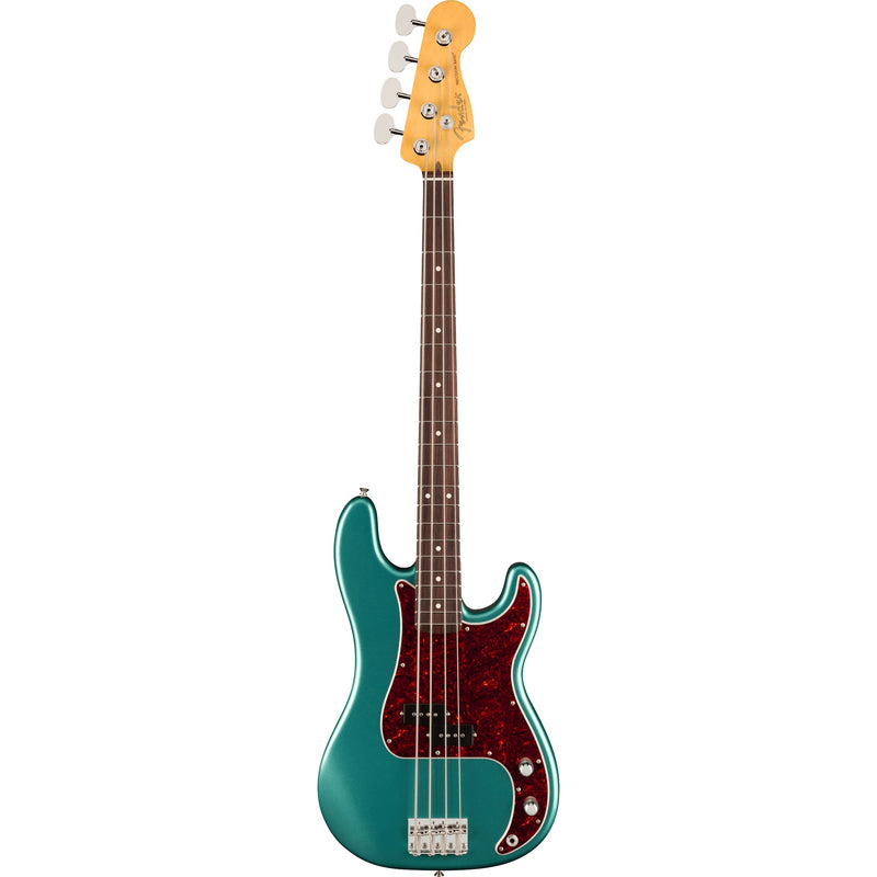 Fender American Professional Classic Precision Bass, Rosewood Fingerboard - Faded Sherwood Green Metallic