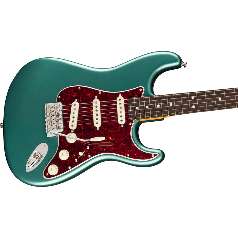 Fender American Professional Classic Stratocaster Rosewood Fingerboard - Faded Sherwood Green Metallic