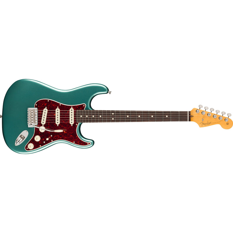 Fender American Professional Classic Stratocaster Rosewood Fingerboard - Faded Sherwood Green Metallic