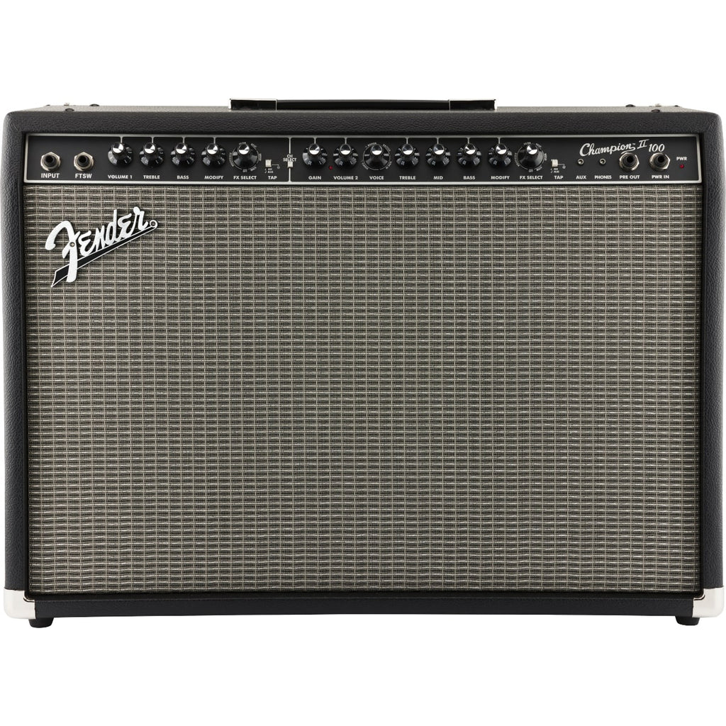 Fender CHAMPION II 100 2x12" 100-Watt Solid State Guitar Amplifier Combo