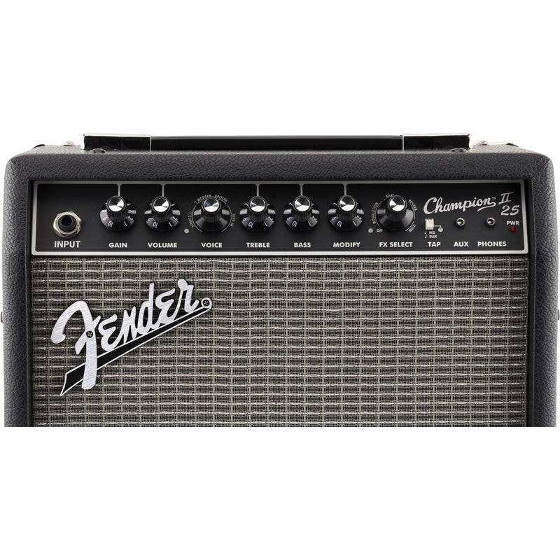 Fender CHAMPION II 25 1x8" 25-Watt Solid State Guitar Amplifier Combo