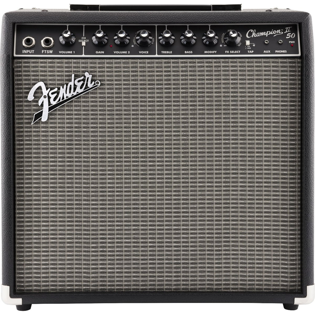 Fender CHAMPION II 50 1x12" 50-Watt Solid State Guitar Amplifier Combo