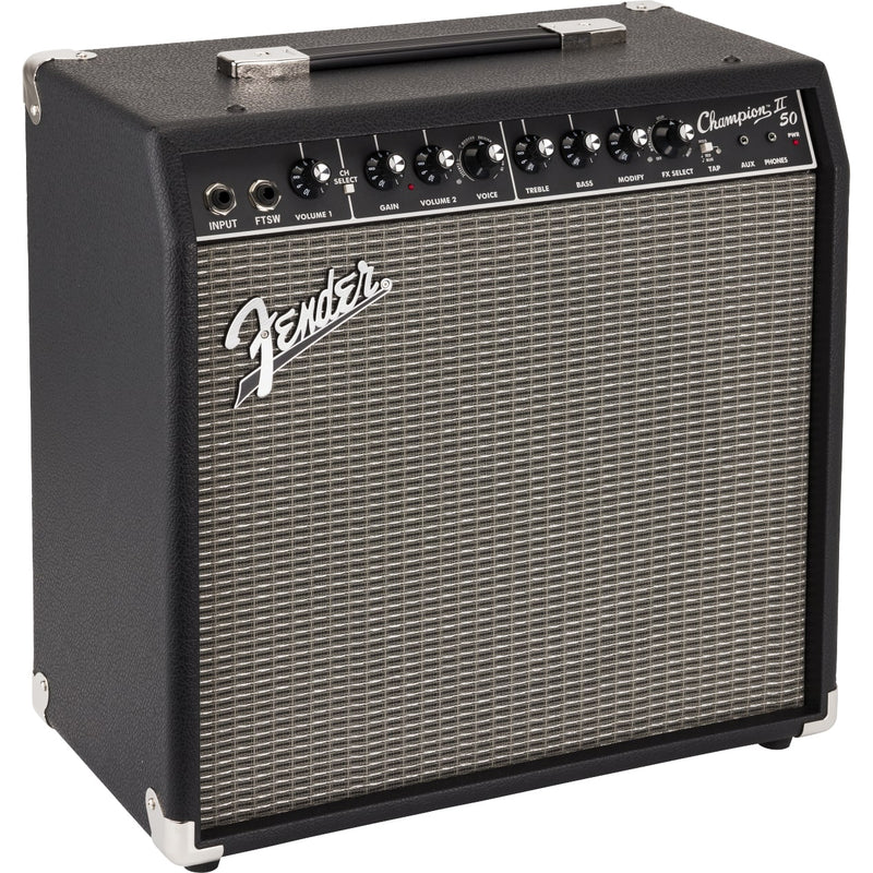 Fender CHAMPION II 50 1x12" 50-Watt Solid State Guitar Amplifier Combo