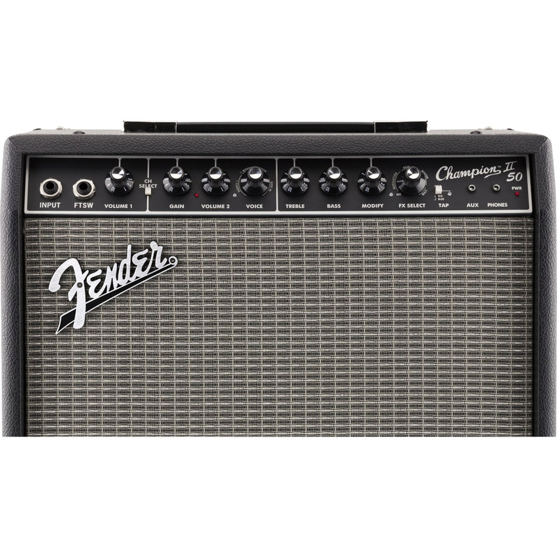 Fender CHAMPION II 50 1x12" 50-Watt Solid State Guitar Amplifier Combo