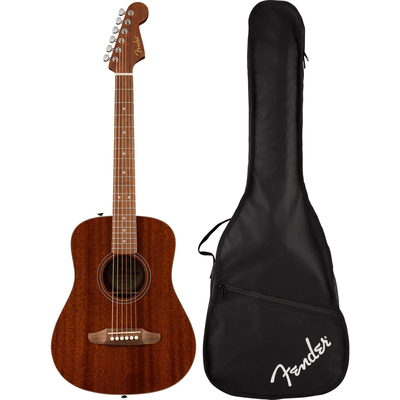 Fender California Standard Redondo Mini with Bag - Natural Sapele