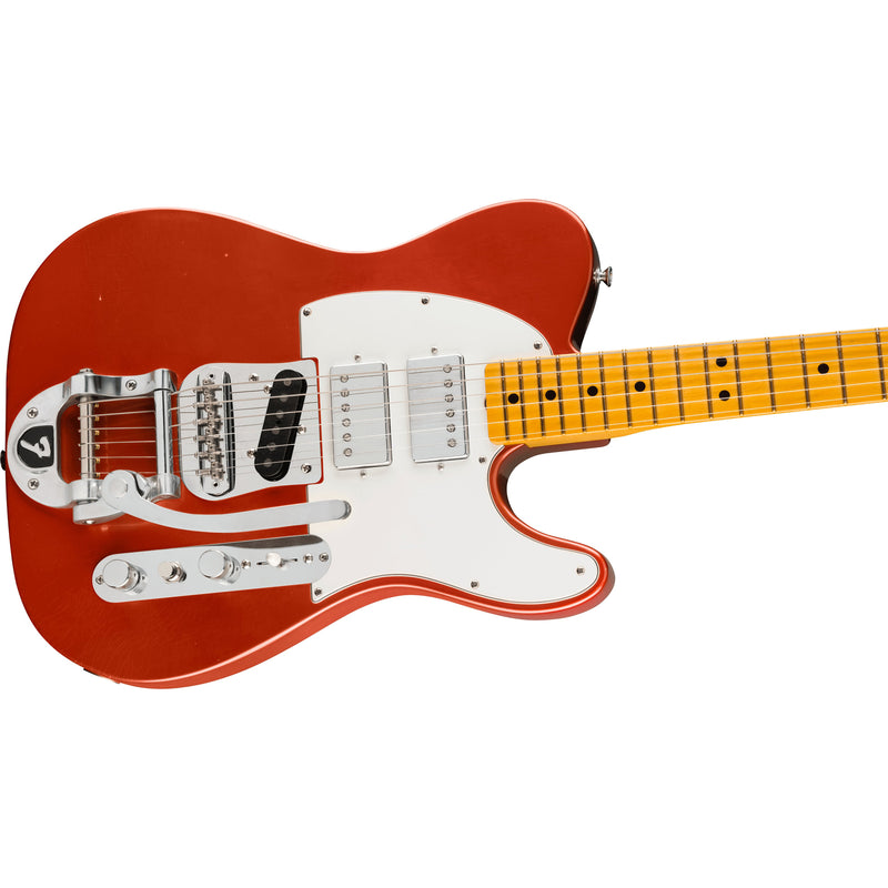 Fender Stories Collection Mike Campbell Signature Red Dog Telecaster Guitar w/ Hardshell Case  - Red Dog Red