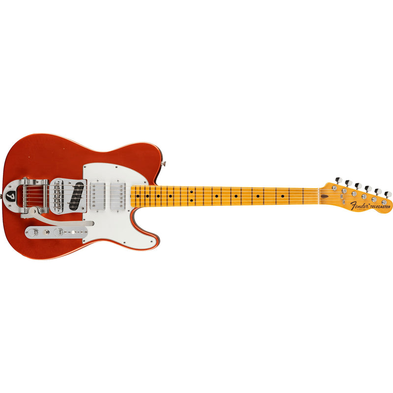 Fender Stories Collection Mike Campbell Signature Red Dog Telecaster Guitar w/ Hardshell Case  - Red Dog Red