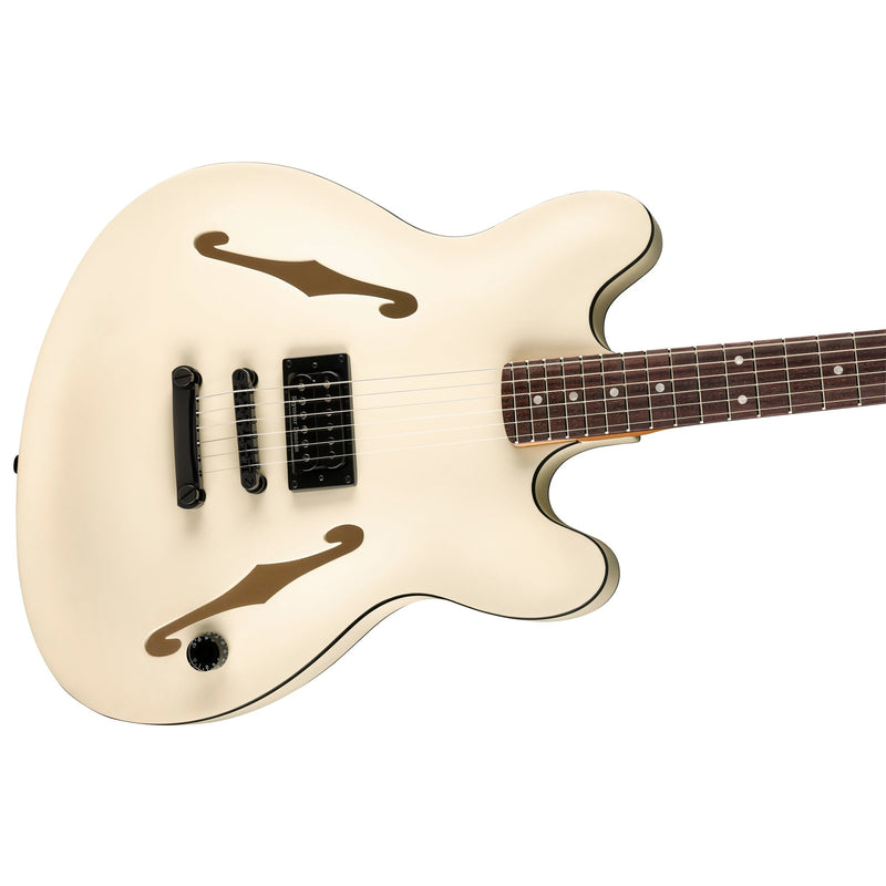 Fender Tom DeLonge Signature Starcaster Guitar w/ Seymour Duncan Pickup - Satin Olympic White