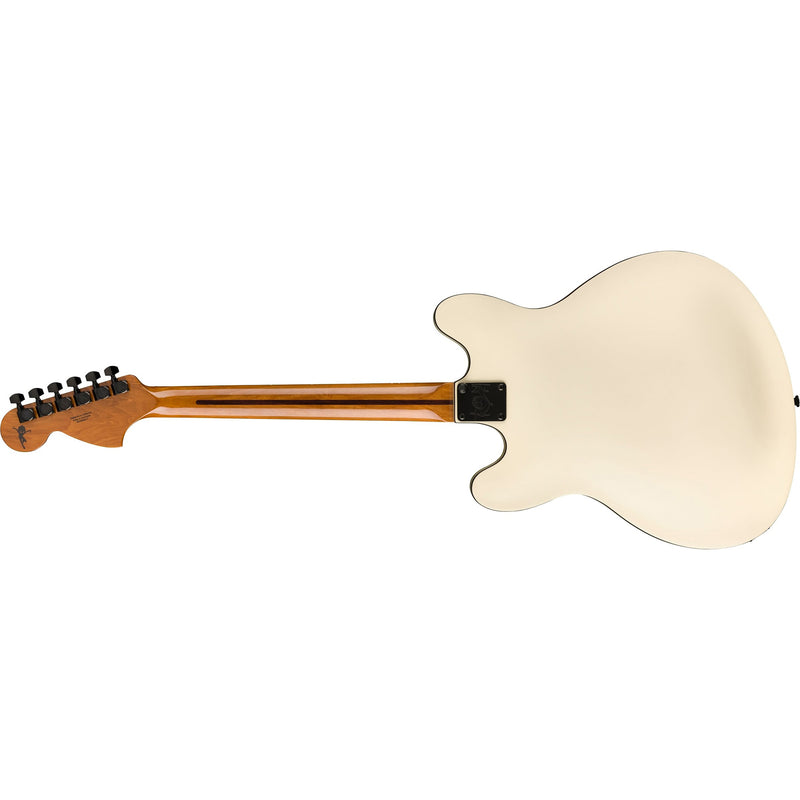 Fender Tom DeLonge Signature Starcaster Guitar w/ Seymour Duncan Pickup - Satin Olympic White