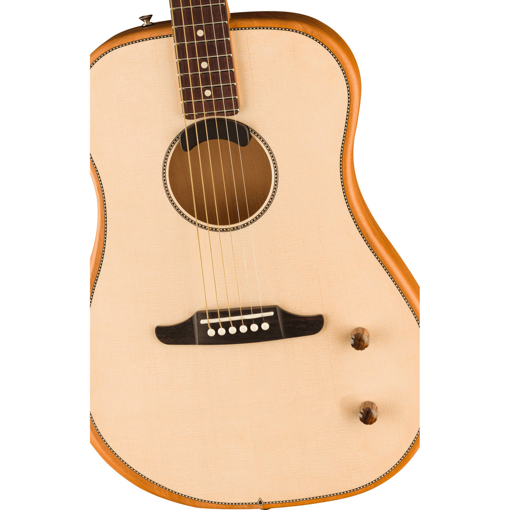 Fender Highway Series Dreadnought Acoustic-Electric Guitar w/ Fishman Fluence Pickup & Gig Bag - Natural
