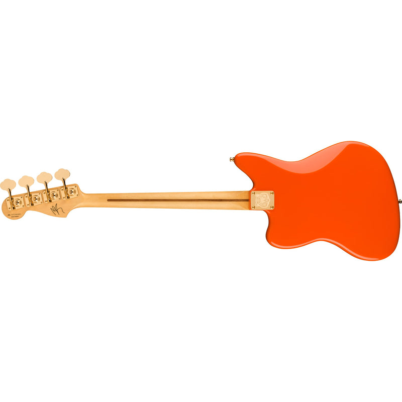 Fender Limited Edition Mike Kerr Jaguar Bass 30" Scale Length - Tiger's Blood Orange
