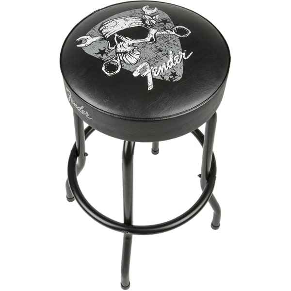 Fender David Lozeau "Mechanico" Skull & Wrenches 30" Barstool